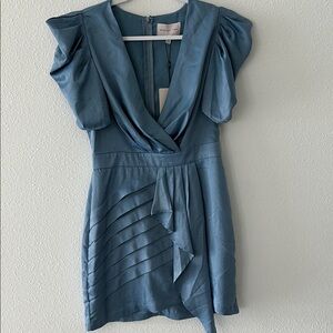 Adelyn Rae Elegant Blue Dress